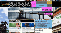 Desktop Screenshot of burlingtondowntown.ca